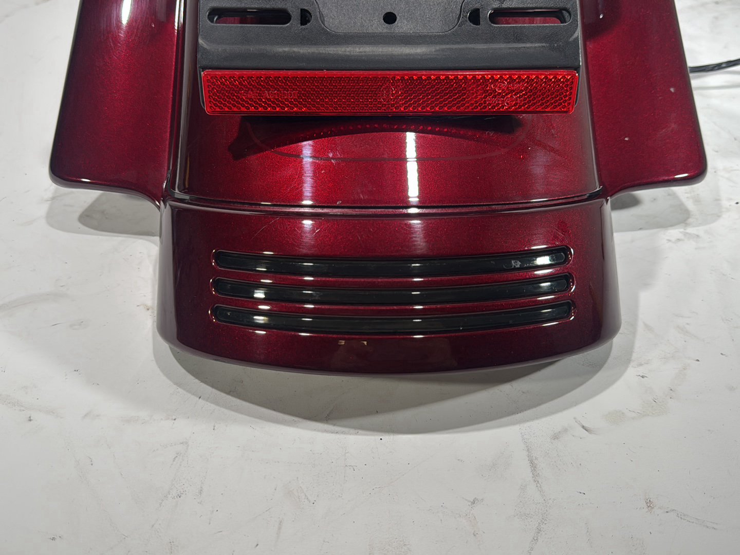 2014 Harley Street Glide Touring FLHXS OEM Rear Wheel Fender & Turn Signals Bar