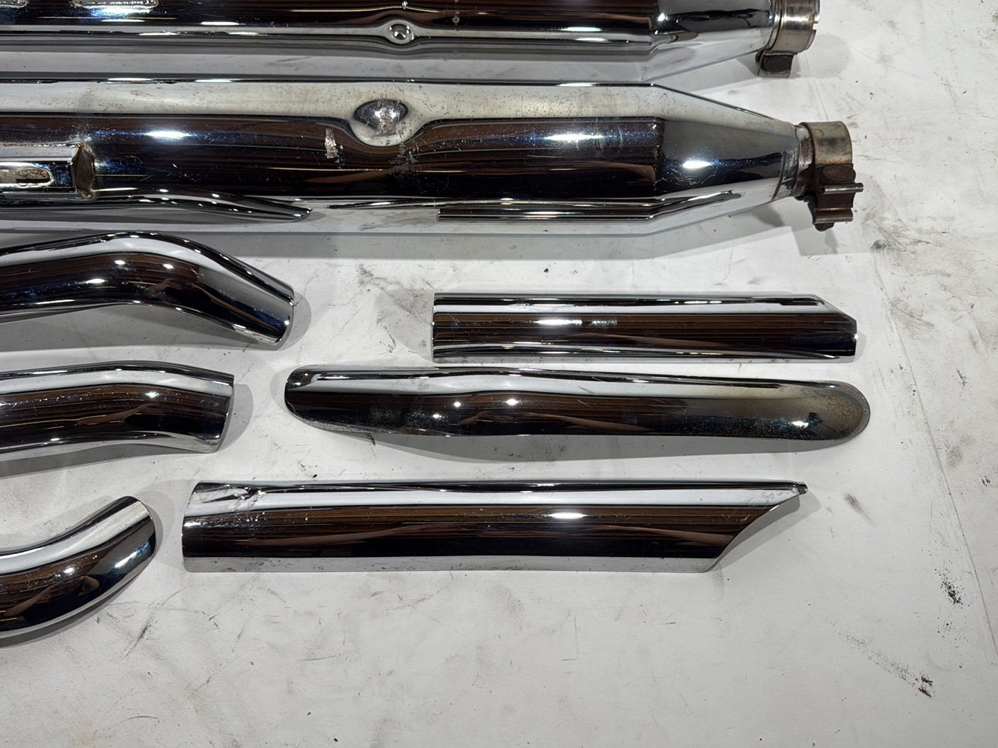 2004 Harley Road King Touring Classic OEM Exhaust Muffler Silencer Slip On