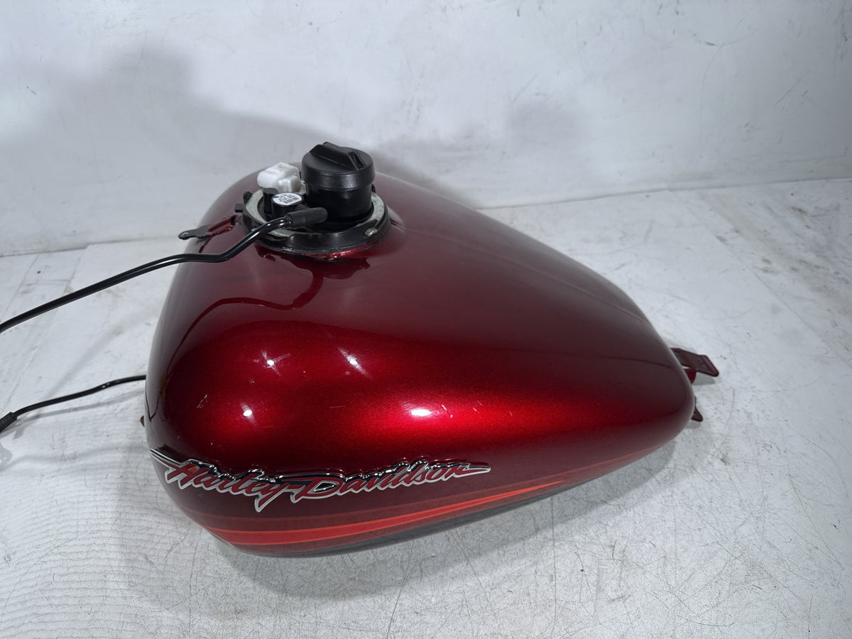 2009 Harley Electra Glide Touring CVO Fuel Gas Tank Gasoline Reservoir DENTED