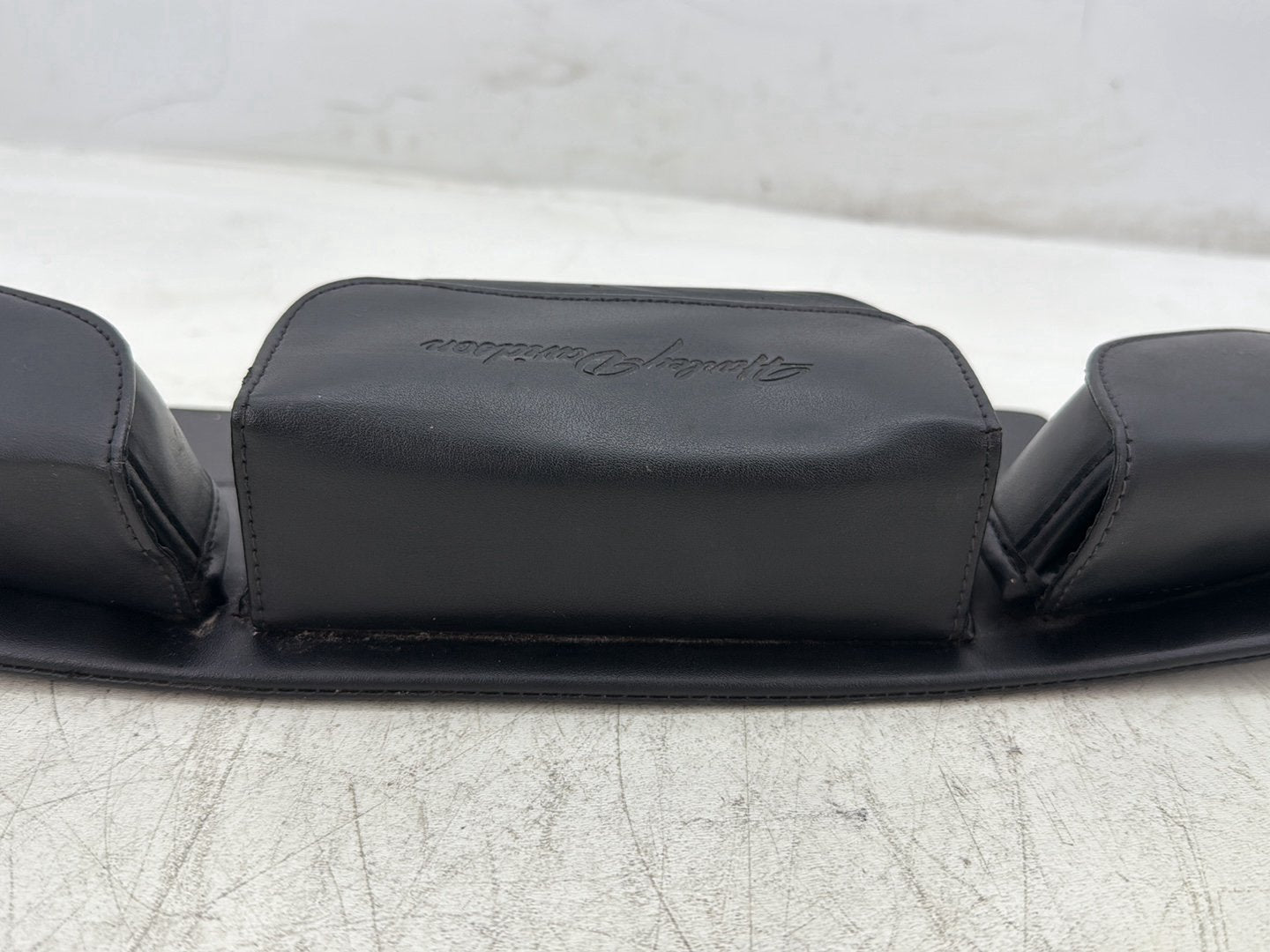 07 Harley Electra Glide Touring Ultra OEM Front Onboard Tool Bag Leather Storage