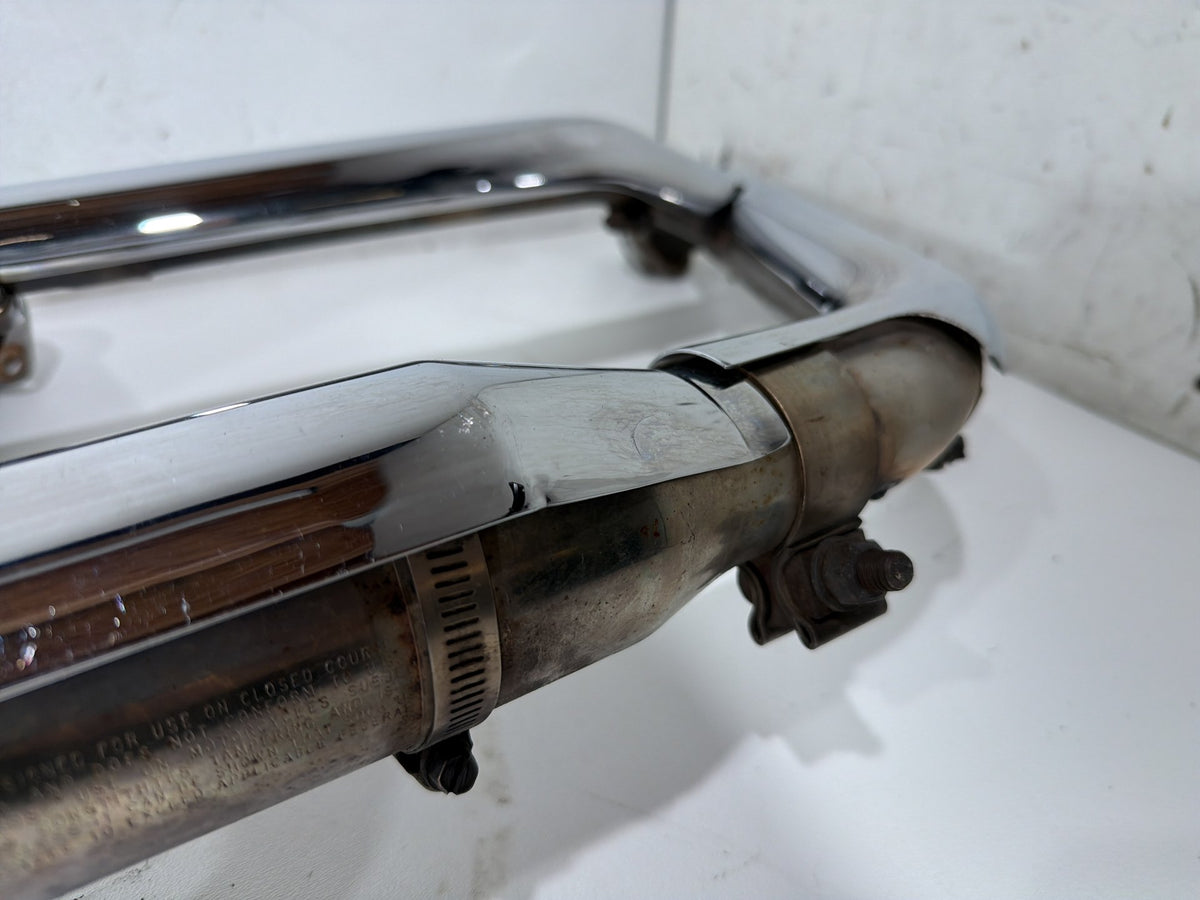 1997 Harley Heritage Softail Classic OEM Exhaust Header Pipes Muffler