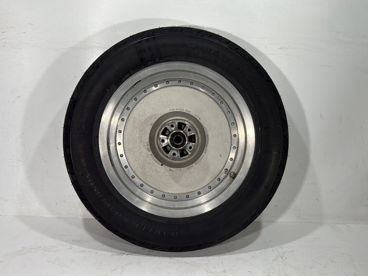 1997 Harley Softail Fat Boy FLSTF OEM Rear Wheel Rim Tire MT90B16 74H, 16"