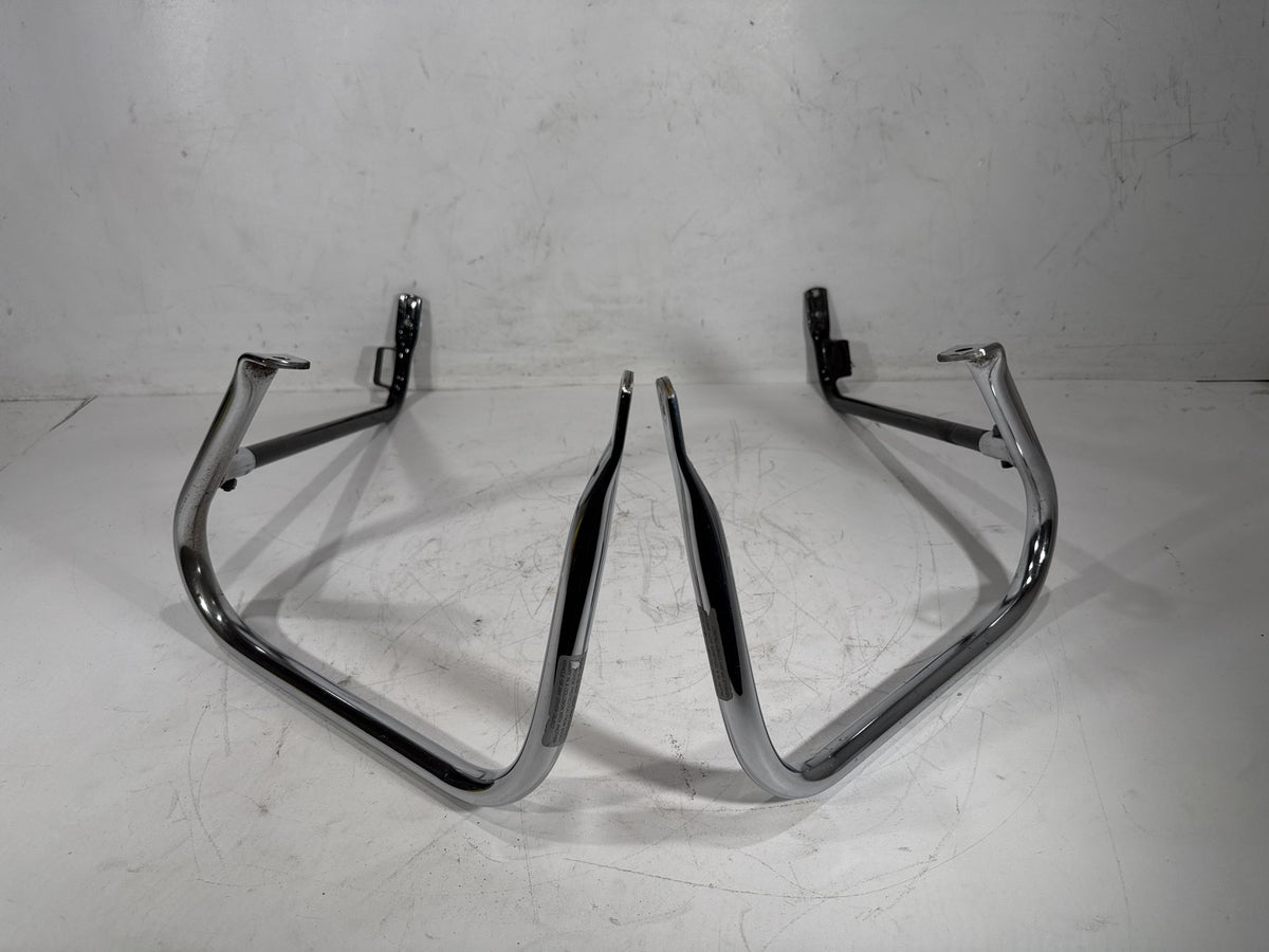 2002 Harley Electra Glide Touring OEM Rear Left Right Saddlebag Guard Rails Bar