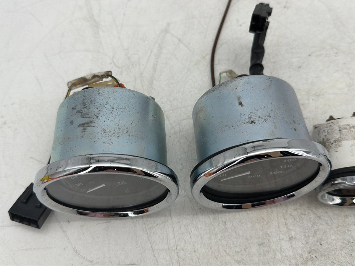 1999 Harley Electra Glide Touring OEM Air Oil Volt Fuel Tacho Speedo Gauges 29K