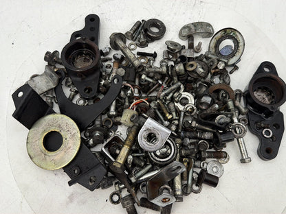 1984 - 1998 Harley-Davidson Touring Electra Glide Classic Hardware Bolts Nuts & Brackets w/ Left Right Fork Swingarm Brackets