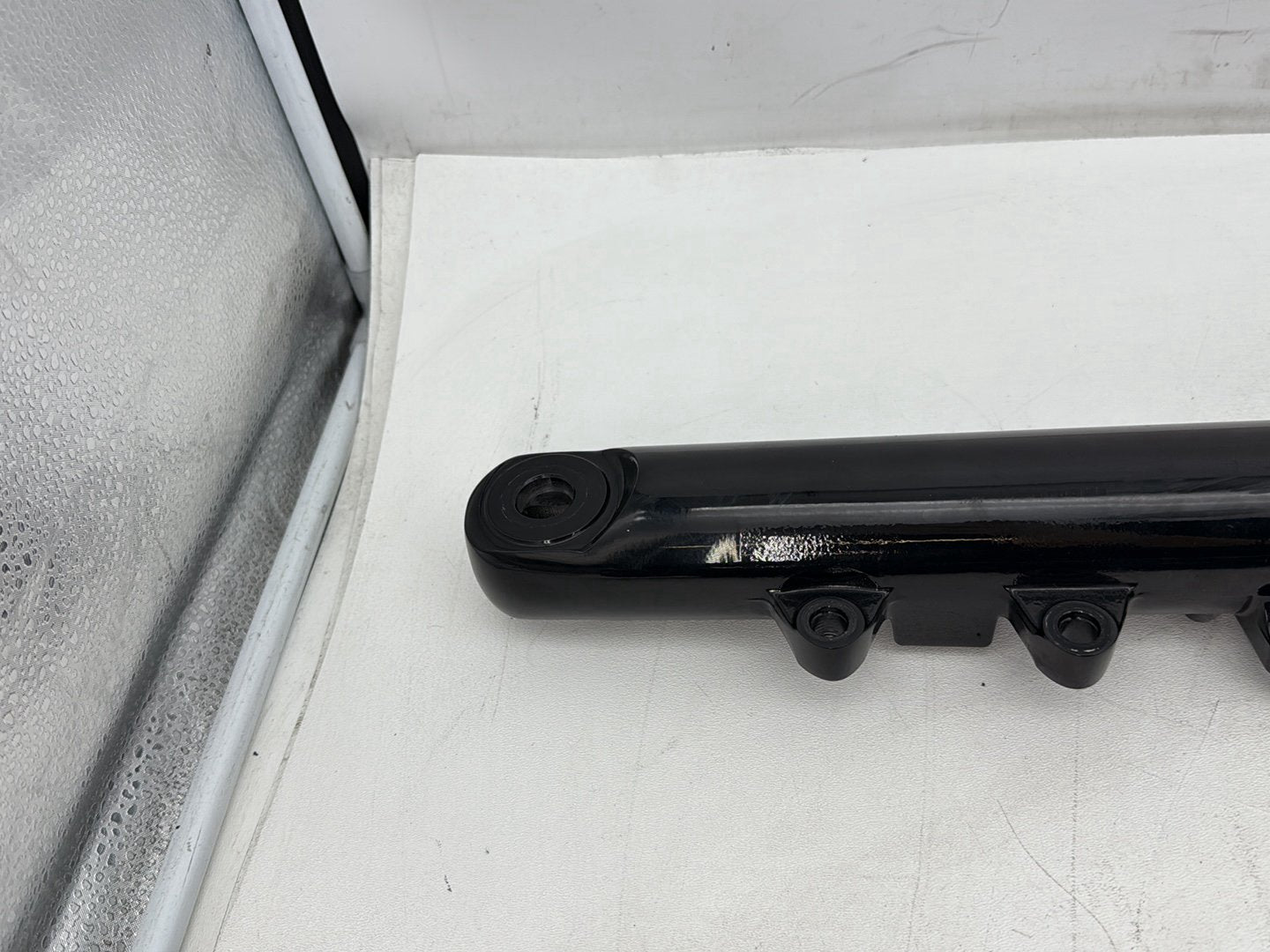 2010 Harley Dyna Fat Bob FXDF OEM Front Triple Tree Set & LH RH Fork Legs Sliders