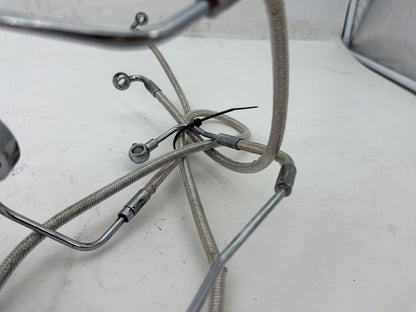 2011 Harley Road King Touring FLHRC Classic OEM Front Brake Hose Line Pipe ABS