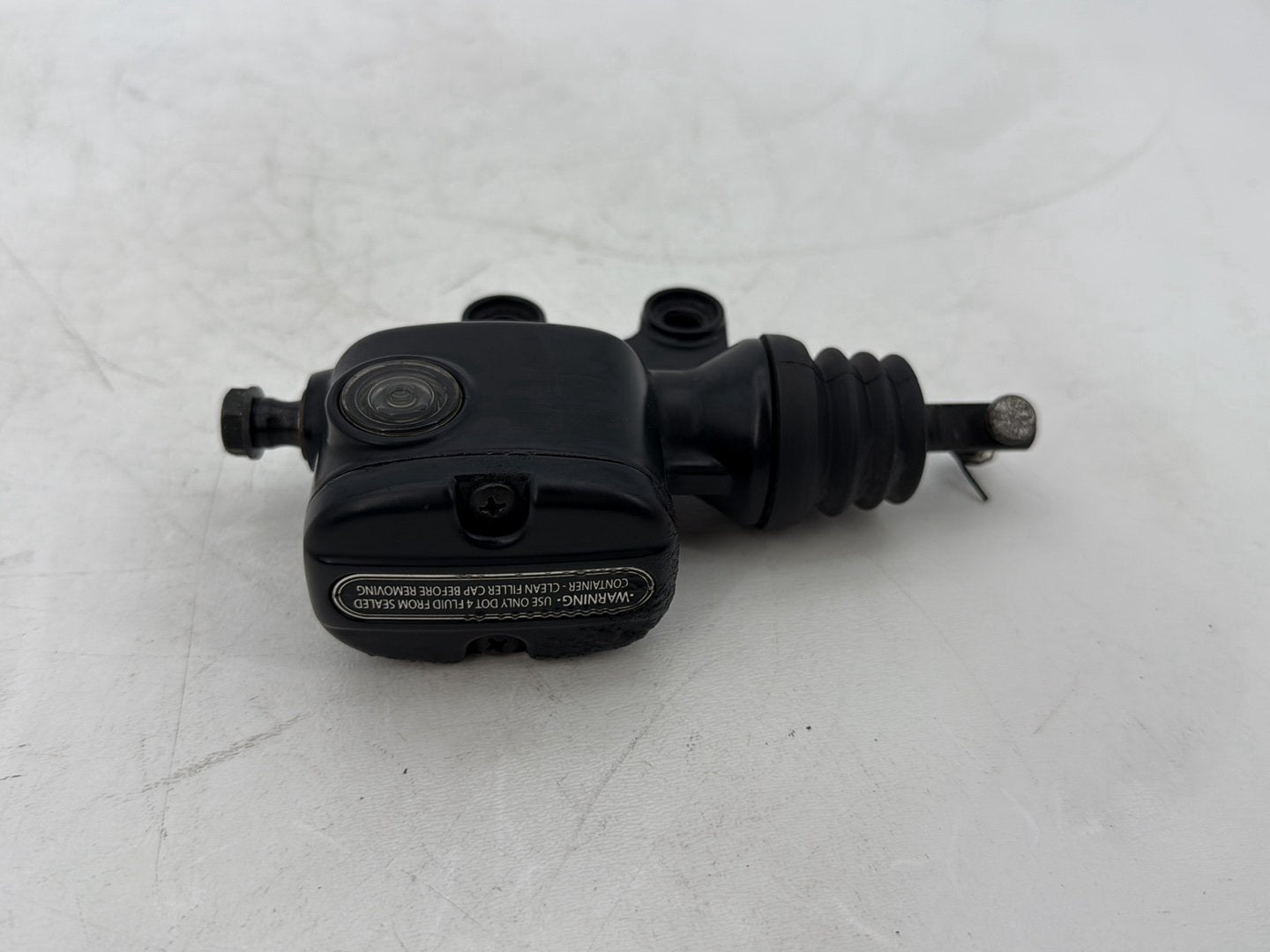 2008 Harley Touring FLHTCU Electra Glide Ultra OEM Rear Brake Master Cylinder Reservoir