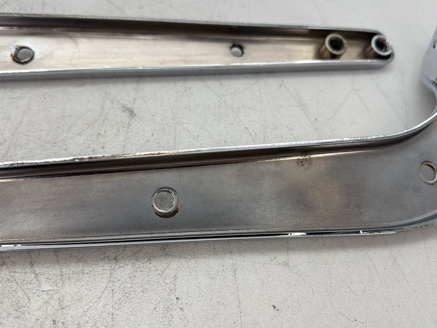1997 Harley Softail Fat Boy FLSTF OEM Rear Left Right Fender Struts Bracket