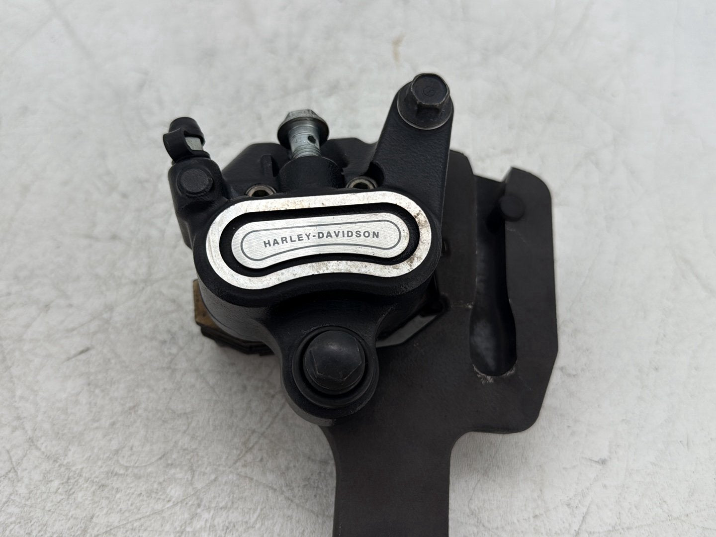 2019 Harley Softail Street Bob FXBB OEM Rear Back Brake Caliper w/ Bracket