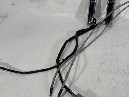2003 Harley Dyna Wide Glide FXDWG OEM Handlebars Left Right Switches Controls