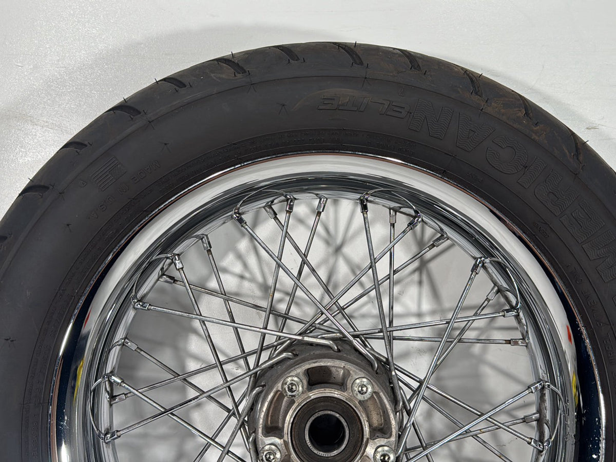 2005 Harley Electra Glide Touring Ultra OEM Front Wheel Rim Tire Spoked 16"