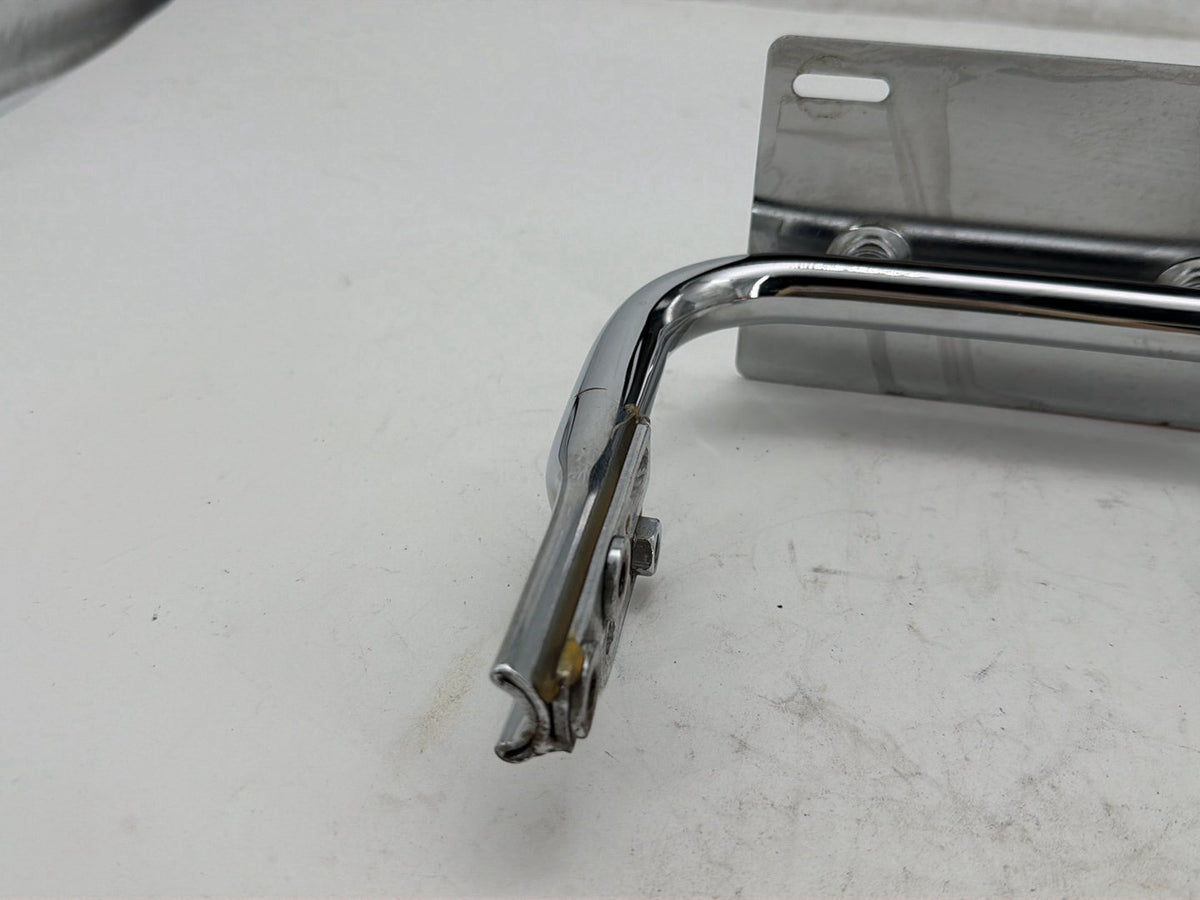 2003 Harley Road King FLHRCI OEM Rear License Plate Support Bar Holder