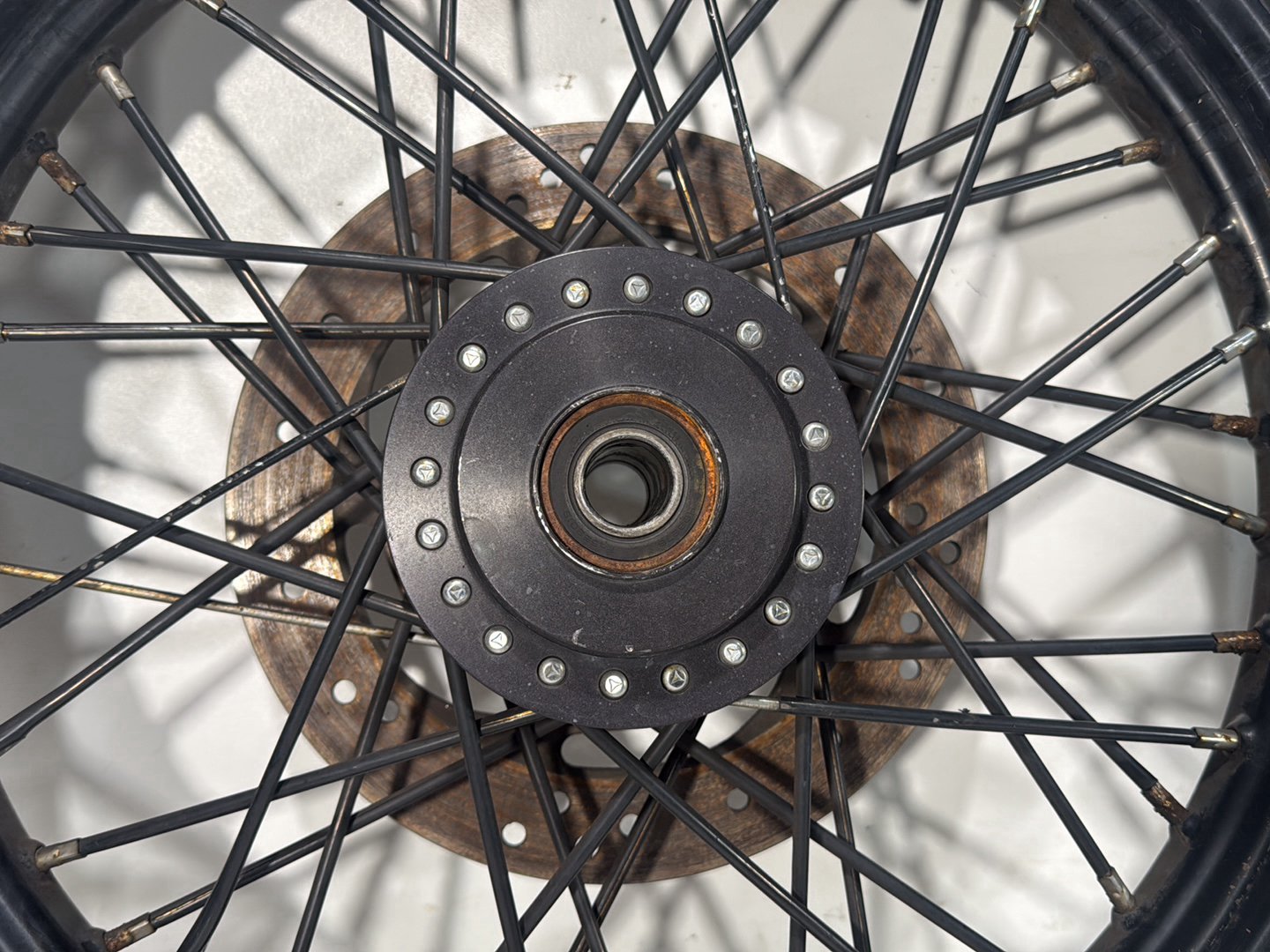 2004 - 2022 Harley-Davidson Sportster 1200 Nightster Front Rear Wheel Rim Tire Spoked  	43831-08