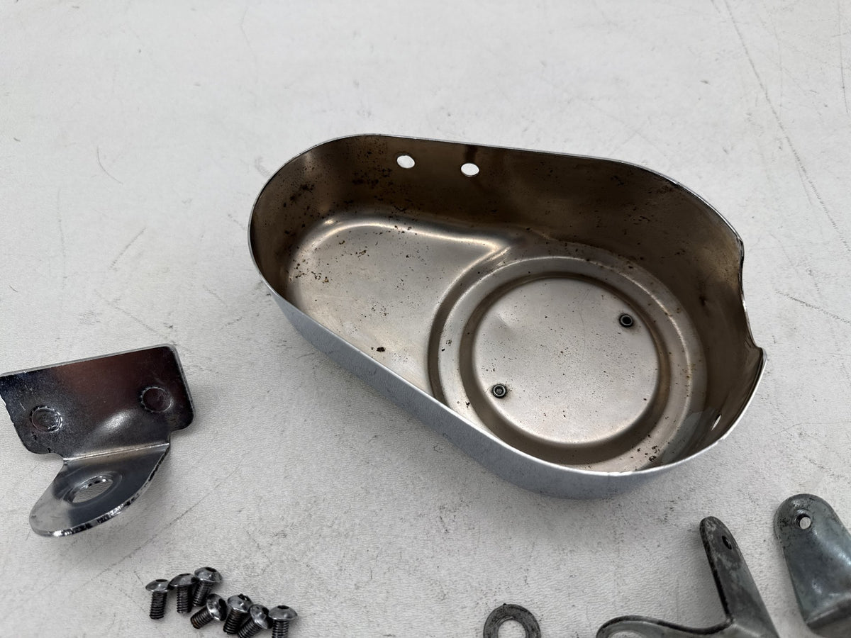 1997 Harley Road King Touring FLHR OEM Front Brake Caliper 1 Cover Cap Trim