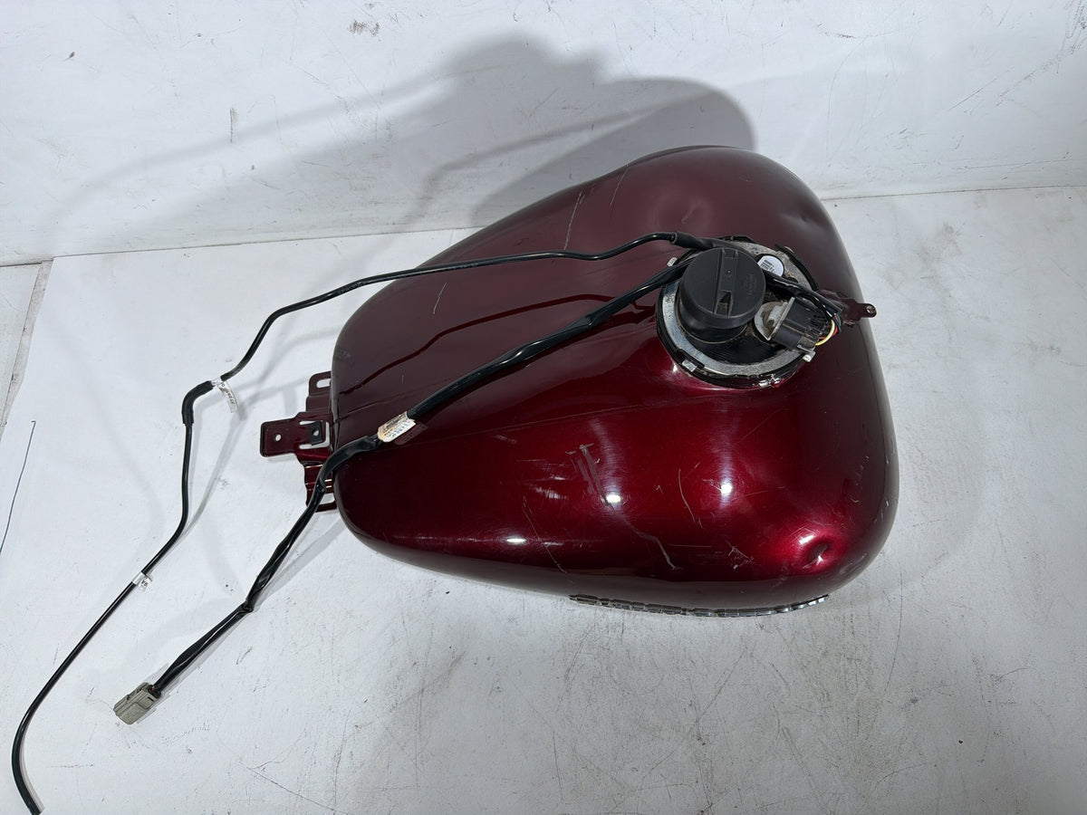 2015 Harley Electra Glide Touring OEM Fuel Gas Tank Gasoline Reservoir DENTED