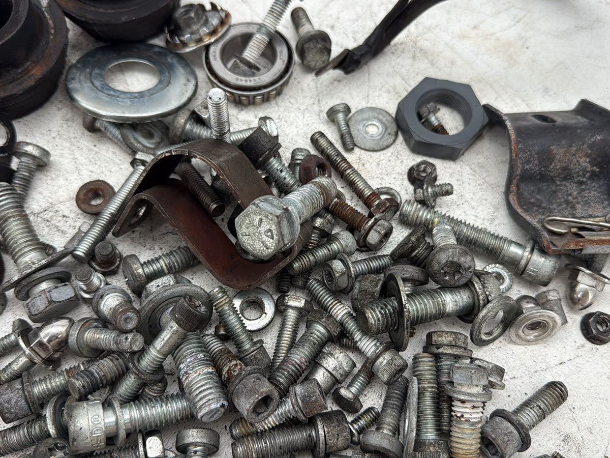 2009 Harley Road King Touring Police OEM Hardware Bolts Nuts & Brackets