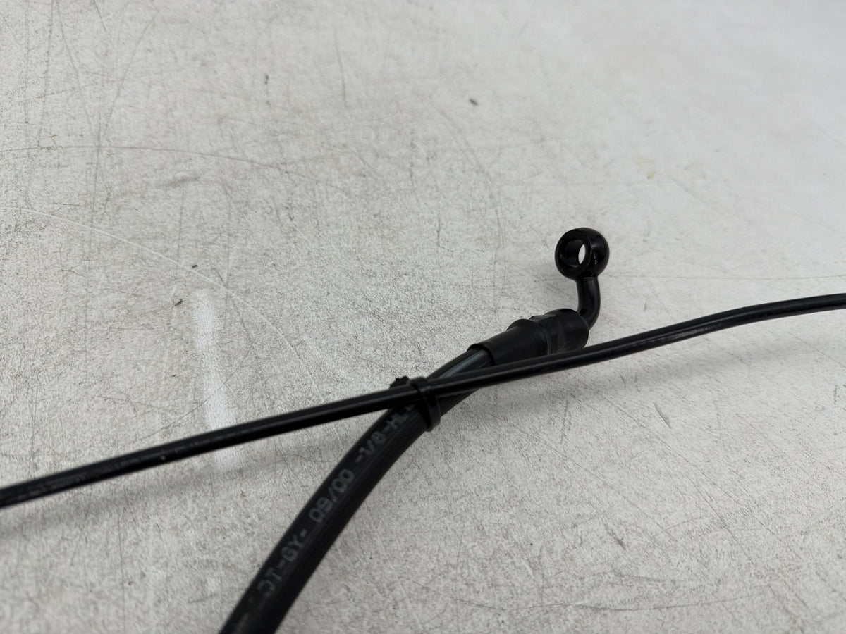 2001 Harley Fat Boy Softail FLSTFI OEM Rear Brake Hose Line Pipe