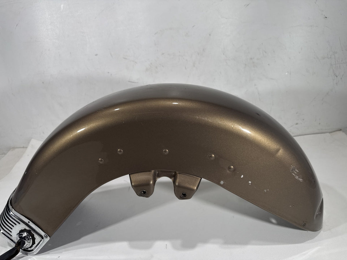 2004 Harley Road King Touring Classic Front Wheel Fender Shell Panel DENTED BENT