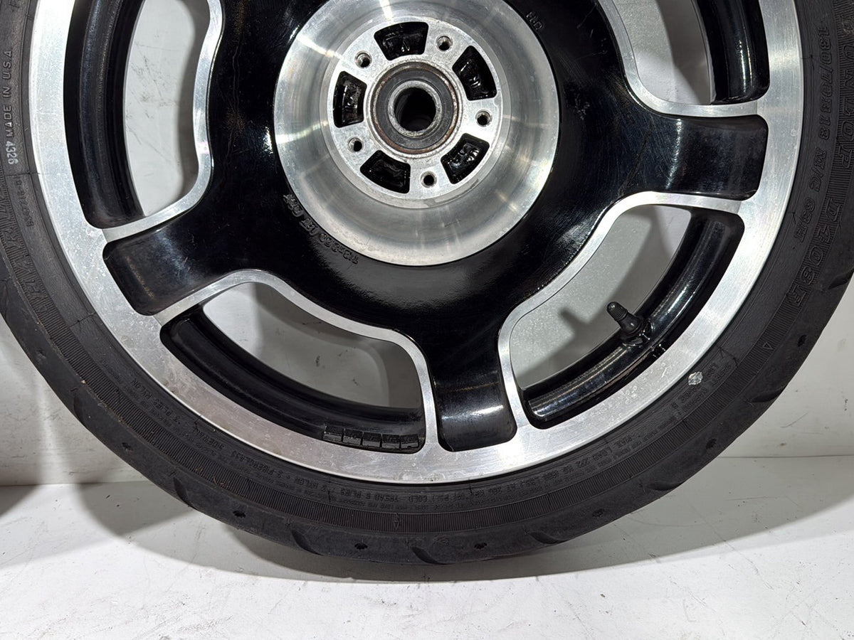 13 Harley Street Glide Touring OEM Front & Rear Wheel Rim Tire AIRSTRIKE 16" 18"