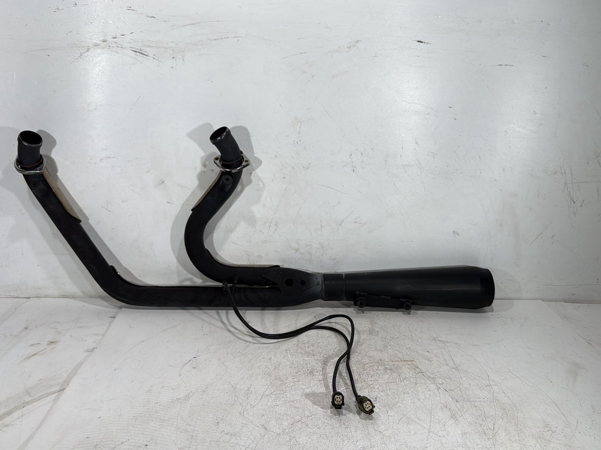 2011 Harley Road Glide Touring FLTRX Exhaust System Header Pipe TRASK 2 into 1
