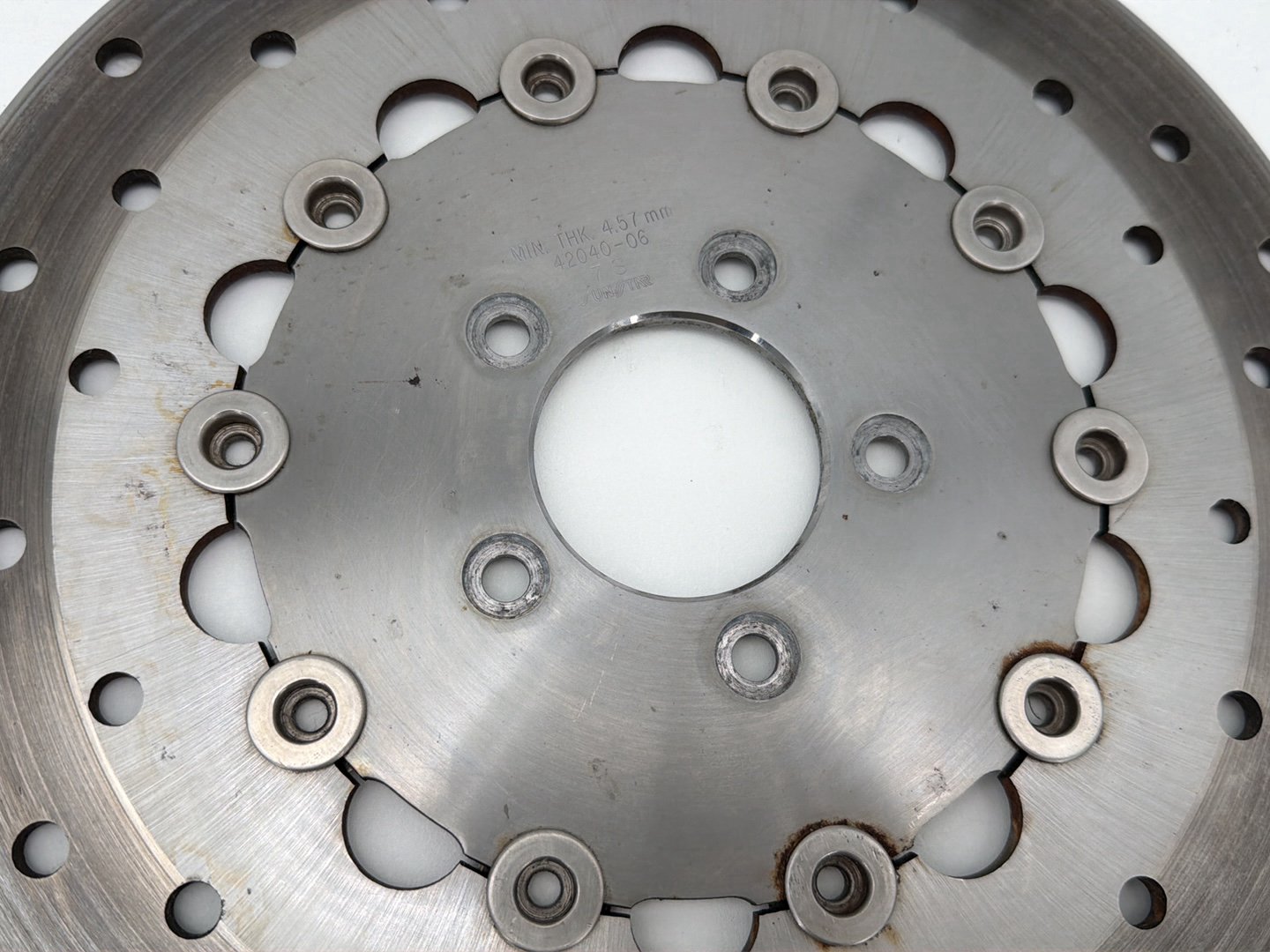 2008 Harley Dyna Fat Bob FXDF OEM Front Brake Rotors Disc Pair