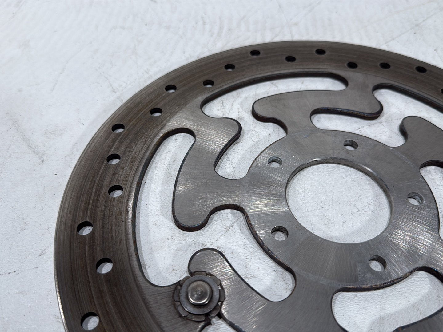 2010 Harley Street Glide Touring FLHX OEM Front Brake 1 Rotor Disc