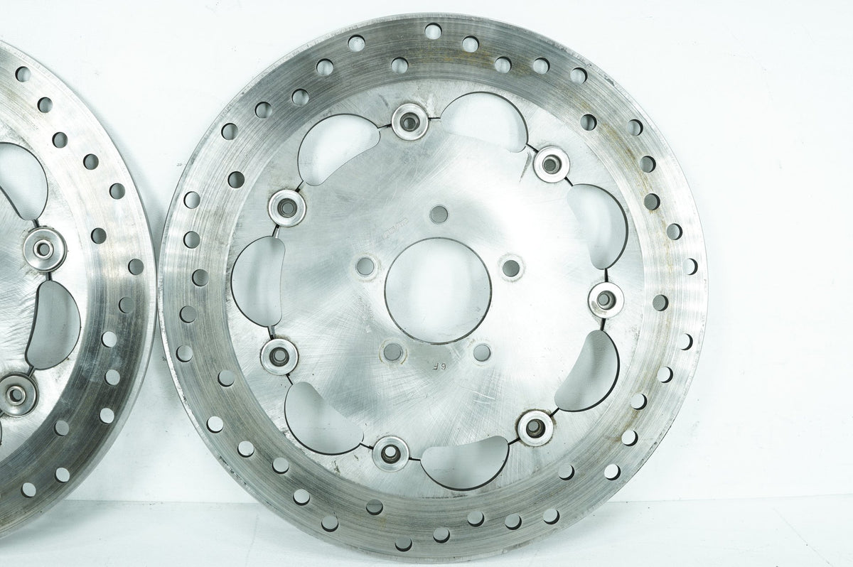 Front Brake Rotors Disc Pair, 46717-10, 2016, Harley-Davidson, Dyna, Low Rider, FXDL