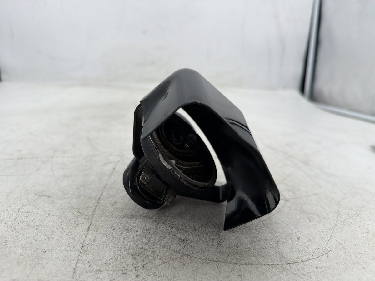 12 Harley Dyna Fat Bob FXDF 103 OEM Horn Signal Klaxon Chrome Cover DENTED BENT
