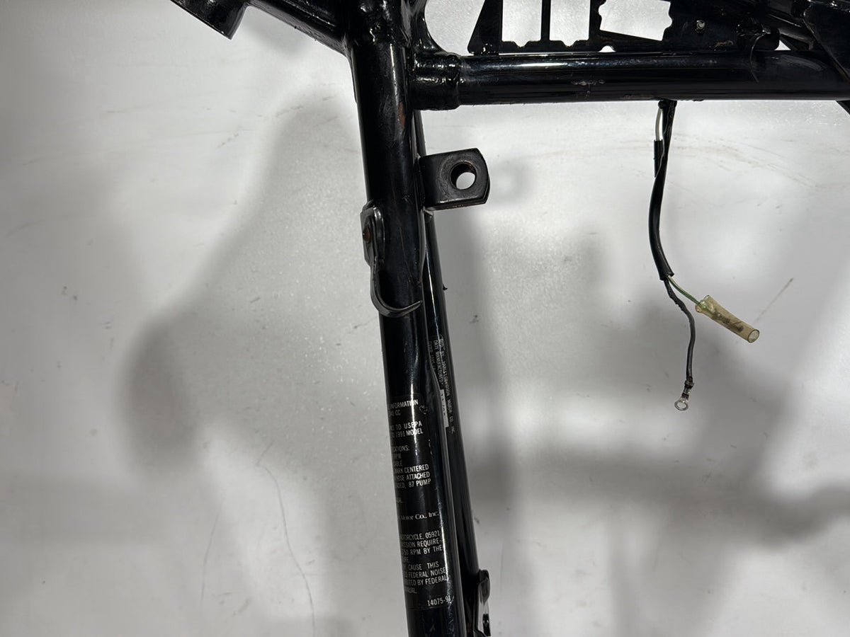 1991 Harley Heritage Softail Classic FLSTC OEM Body Main Frame Chassis SLVG