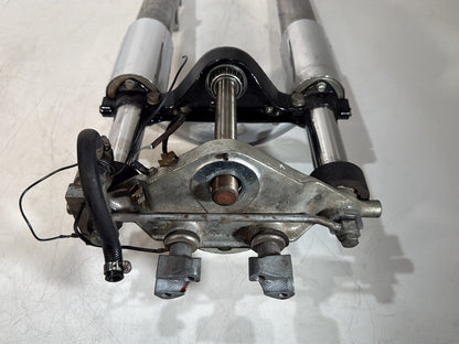 1984 - 1998 Harley-Davidson Touring Electra Glide Classic Front Triple Tree Set & LH RH Fork Legs Sliders