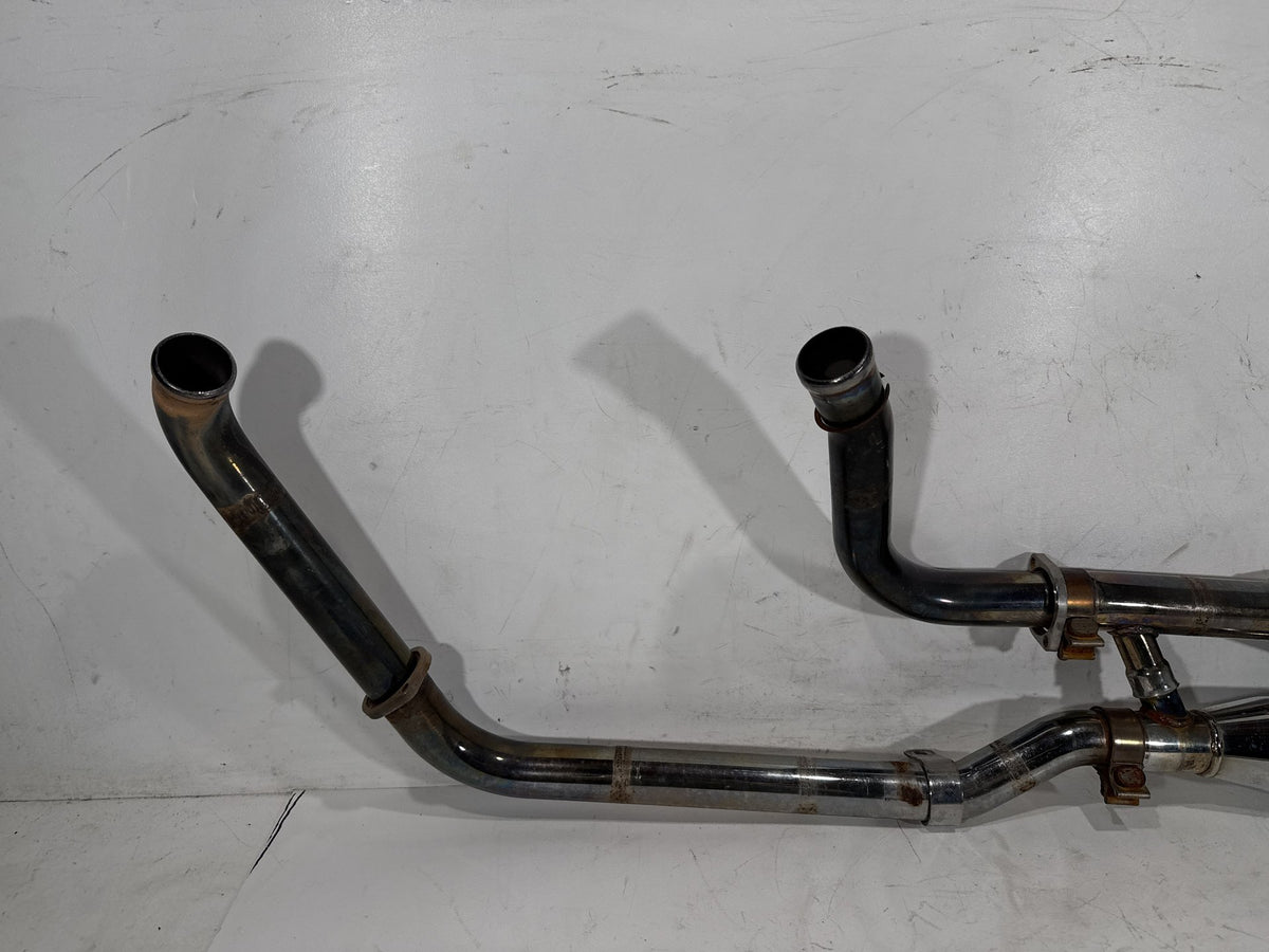 2003 Harley Softail Deuce FXSTDI OEM Exhaust Header Muffler Pipes Screamin Eagle