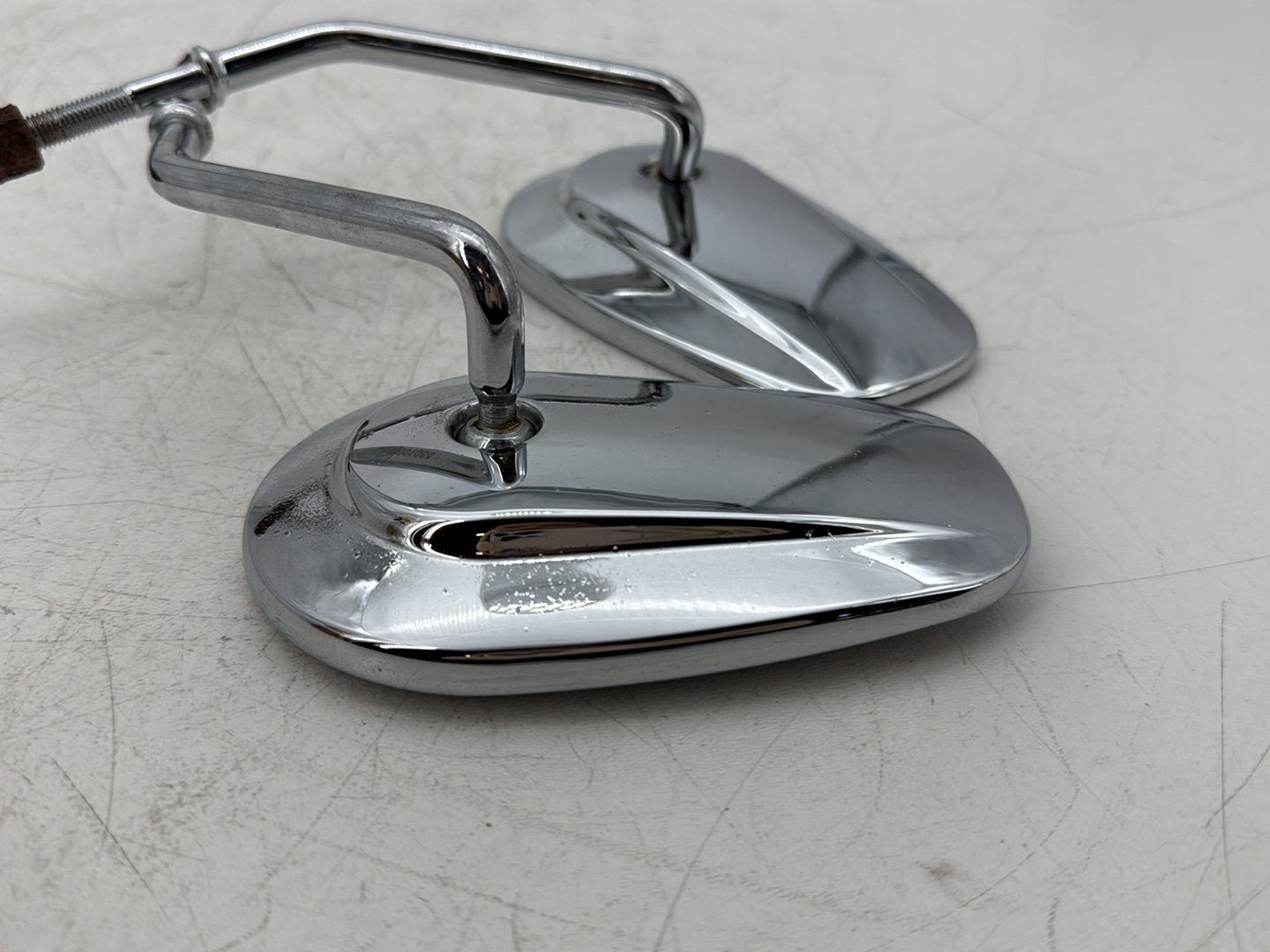2005 Harley Dyna FXDWG Wide Glide OEM Left Right Rear View Mirror