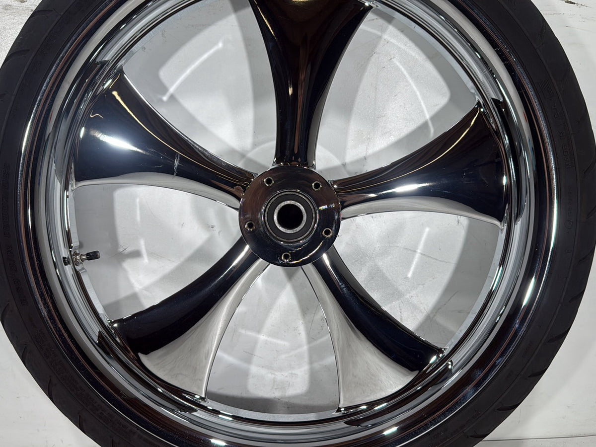 2007 Harley Street Glide Touring FLHX OEM Front Wheel Rim Tire