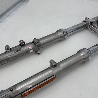 1991 - 2003 Harley-Davidson Sportster Base 1200 Front Triple Tree Set & LH RH Fork Legs Sliders  	45901-00