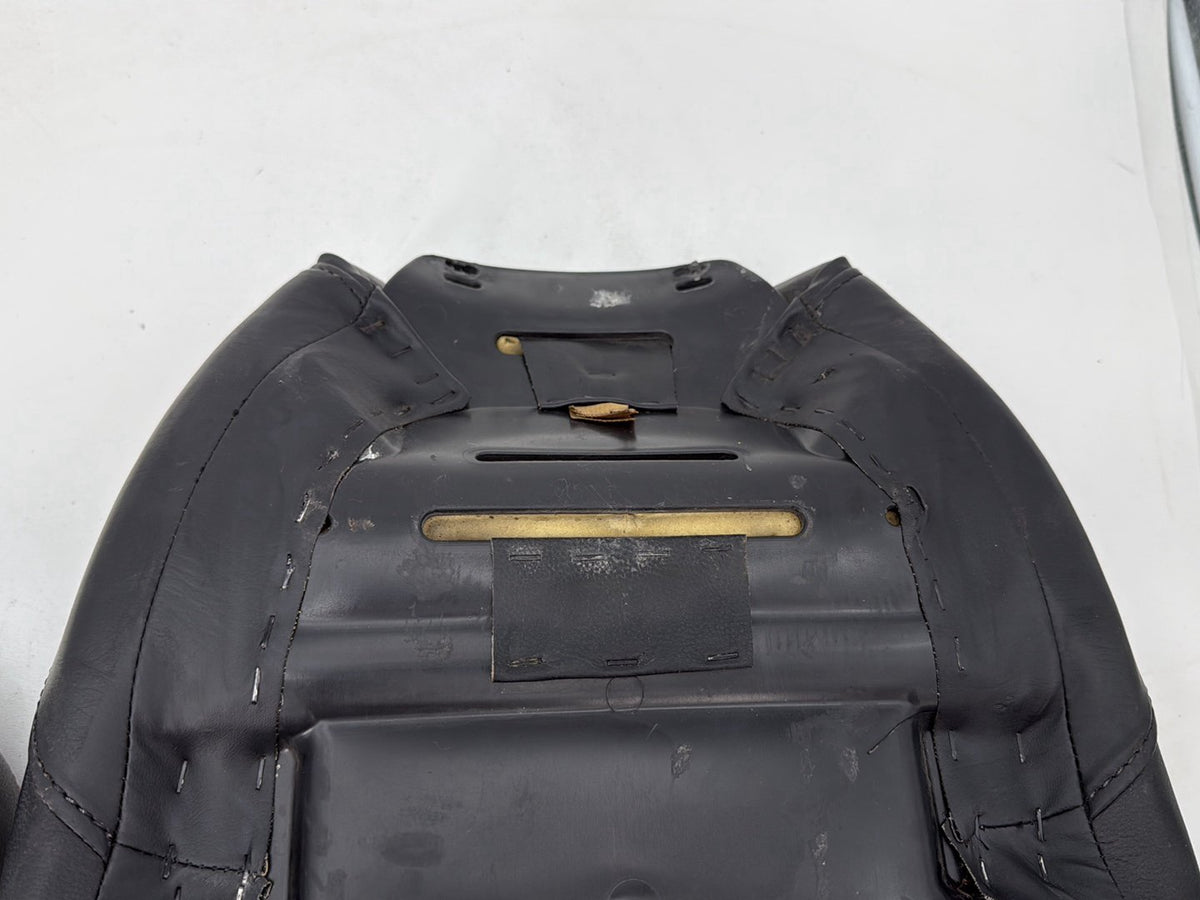 13 Harley Street Glide Touring Passenger Rider Driver Seat Saddle Orange Stitch