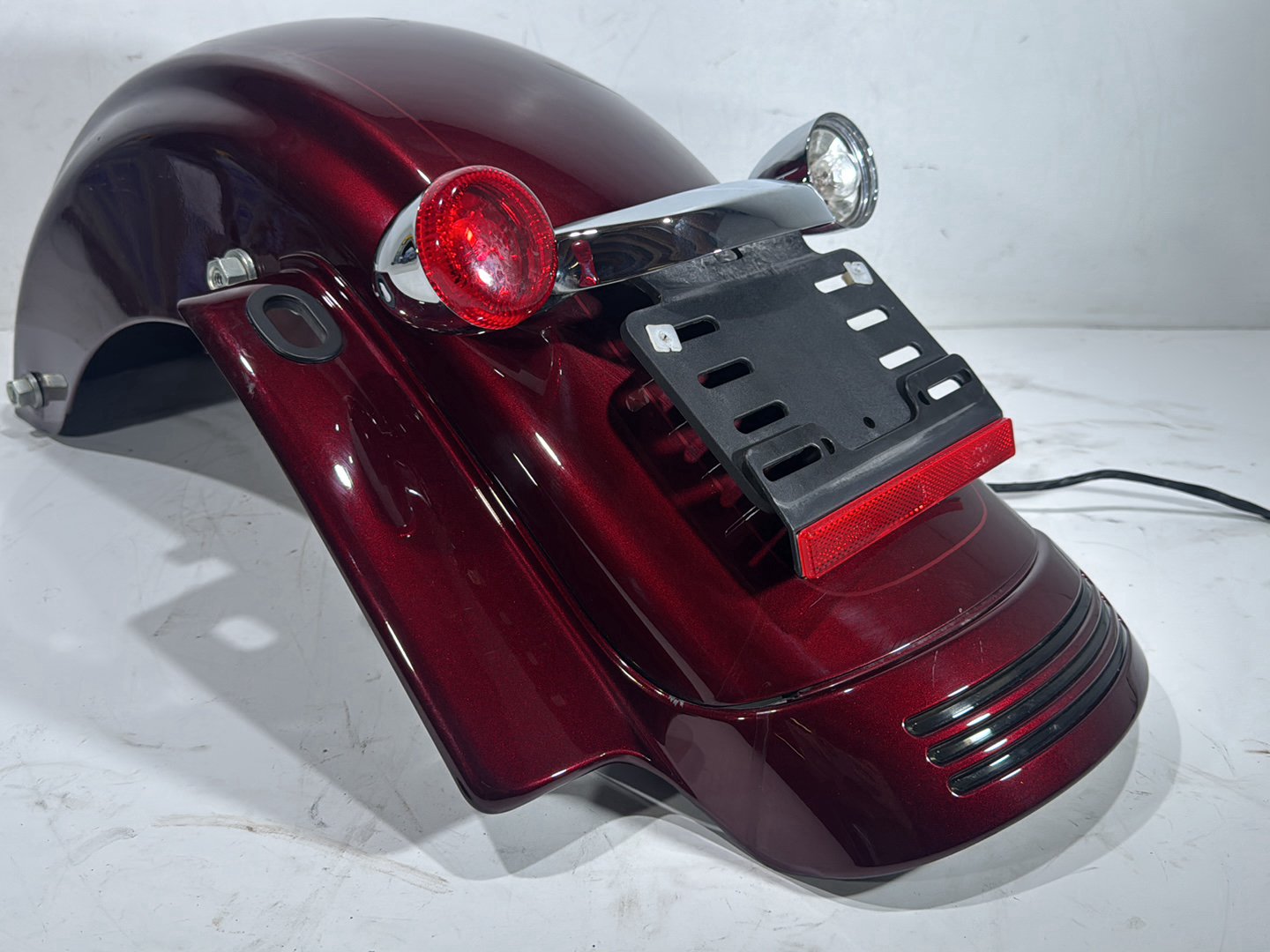 2014 Harley Street Glide Touring FLHXS OEM Rear Wheel Fender & Turn Signals Bar