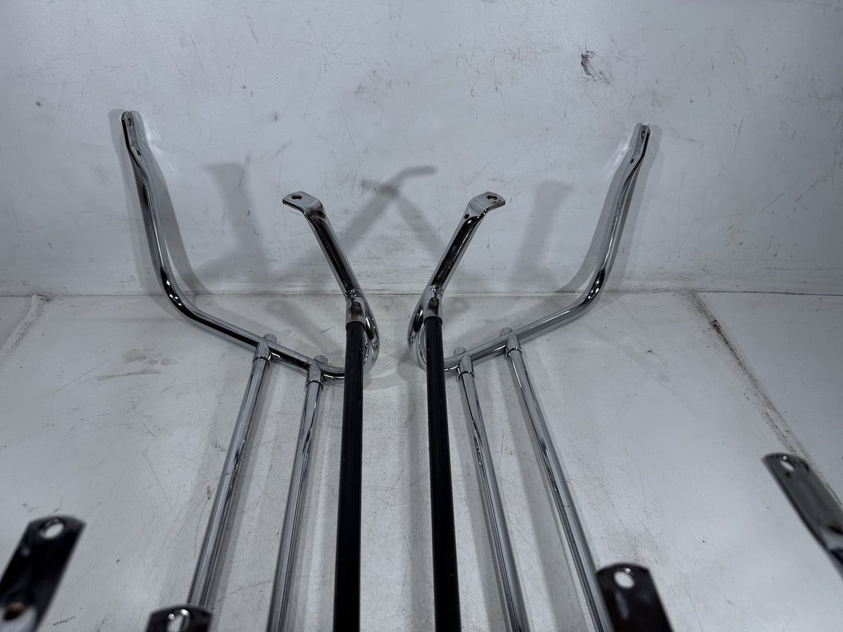 2001 Harley Electra Glide Touring OEM Rear Left Right Saddlebag Guard Rails Bar