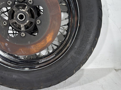 1998 Harley Road King Touring FLHRCI Classic OEM Rear Wheel Rim Tire Spoked