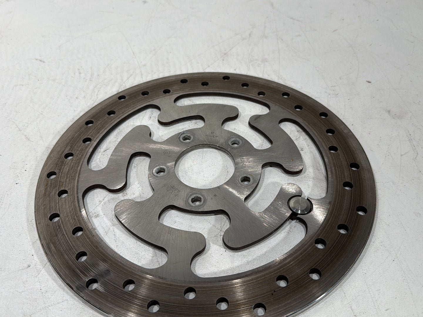 2010 Harley Street Glide Touring FLHX OEM Front Brake 1 Rotor Disc