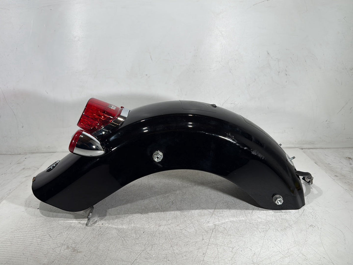 2013 Harley Electra Glide Touring CVO OEM Rear Wheel Fender & Turn Signals Bar