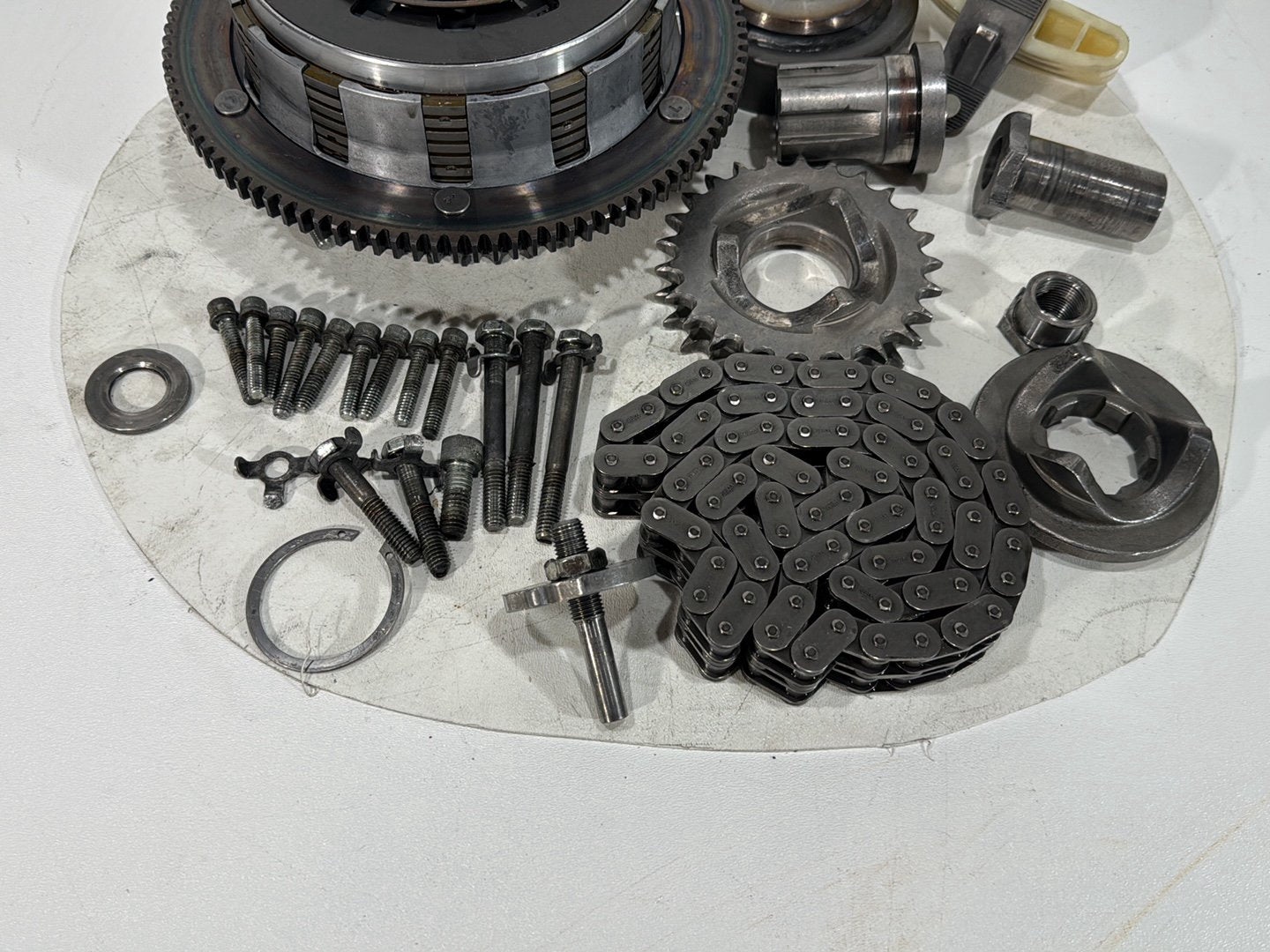 2003 Harley Electra Glide Touring Ultra FLHTCUI OEM Clutch Basket Chain Tensioner Kit