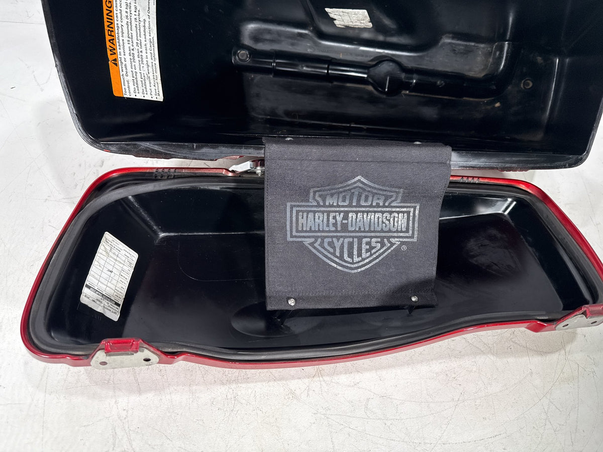 2012 Harley Electra Glide Touring Ultra OEM Left 1 Saddlebag Luggage NO Key