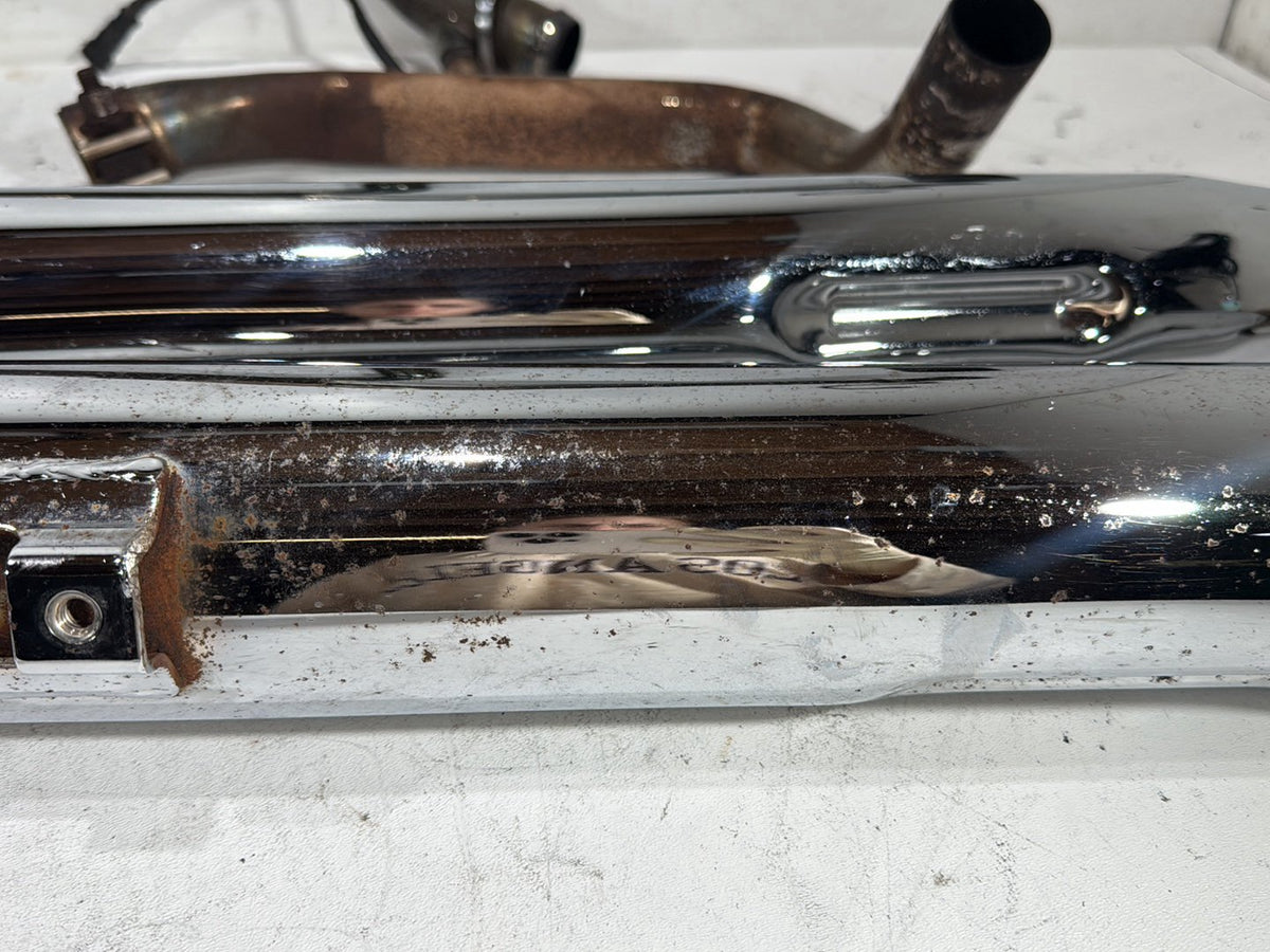 2009 Harley Road King Touring Police OEM Exhaust Header Pipes Muffler