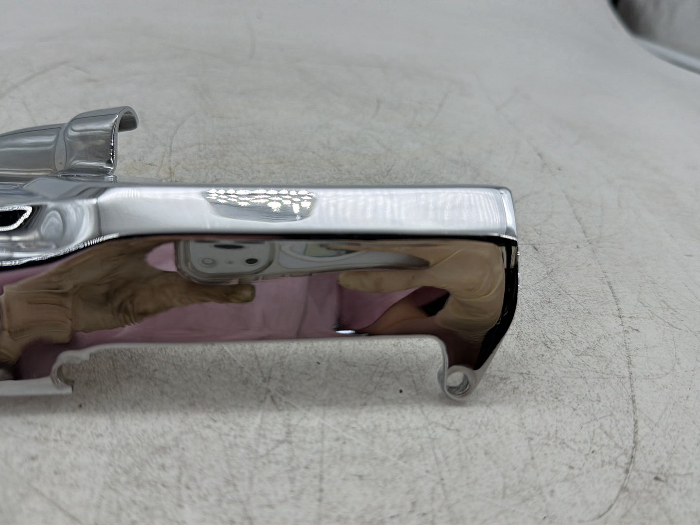 2004 Harley Road King Touring Classic Ribbed Transmission Interface Cover Panel