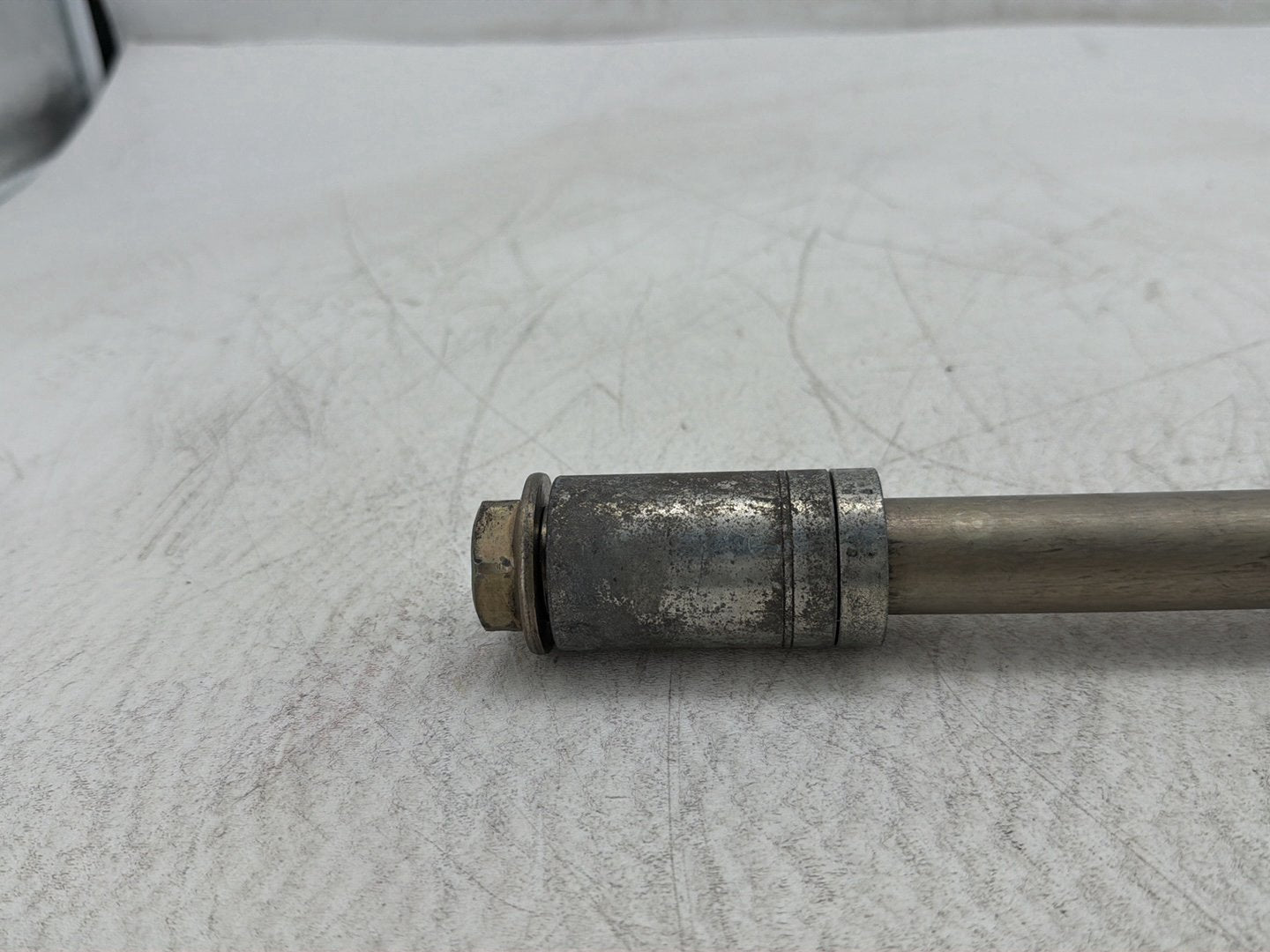 2011 Harley Heritage Softail Classic FLSTC OEM Rear Wheel Axle Bolt Shaft