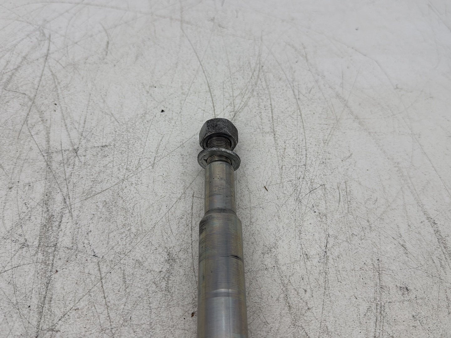 2015 Harley Road Glide Touring FLTRXS OEM Front Wheel Axle Bolt Shaft