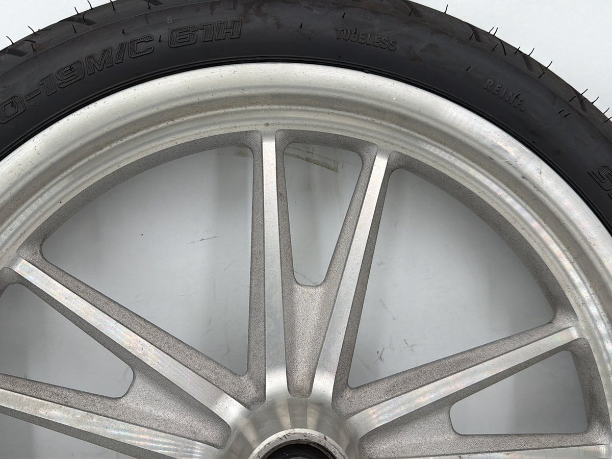 2008 Harley Dyna Super Glide FXD OEM Front Wheel Rim Tire 100/90-19 19"