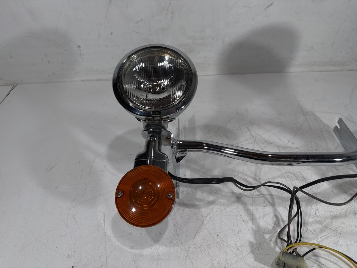 1993 Harley Electra Touring Sport OEM Front Turn Signal Indicators Aux Light Bar