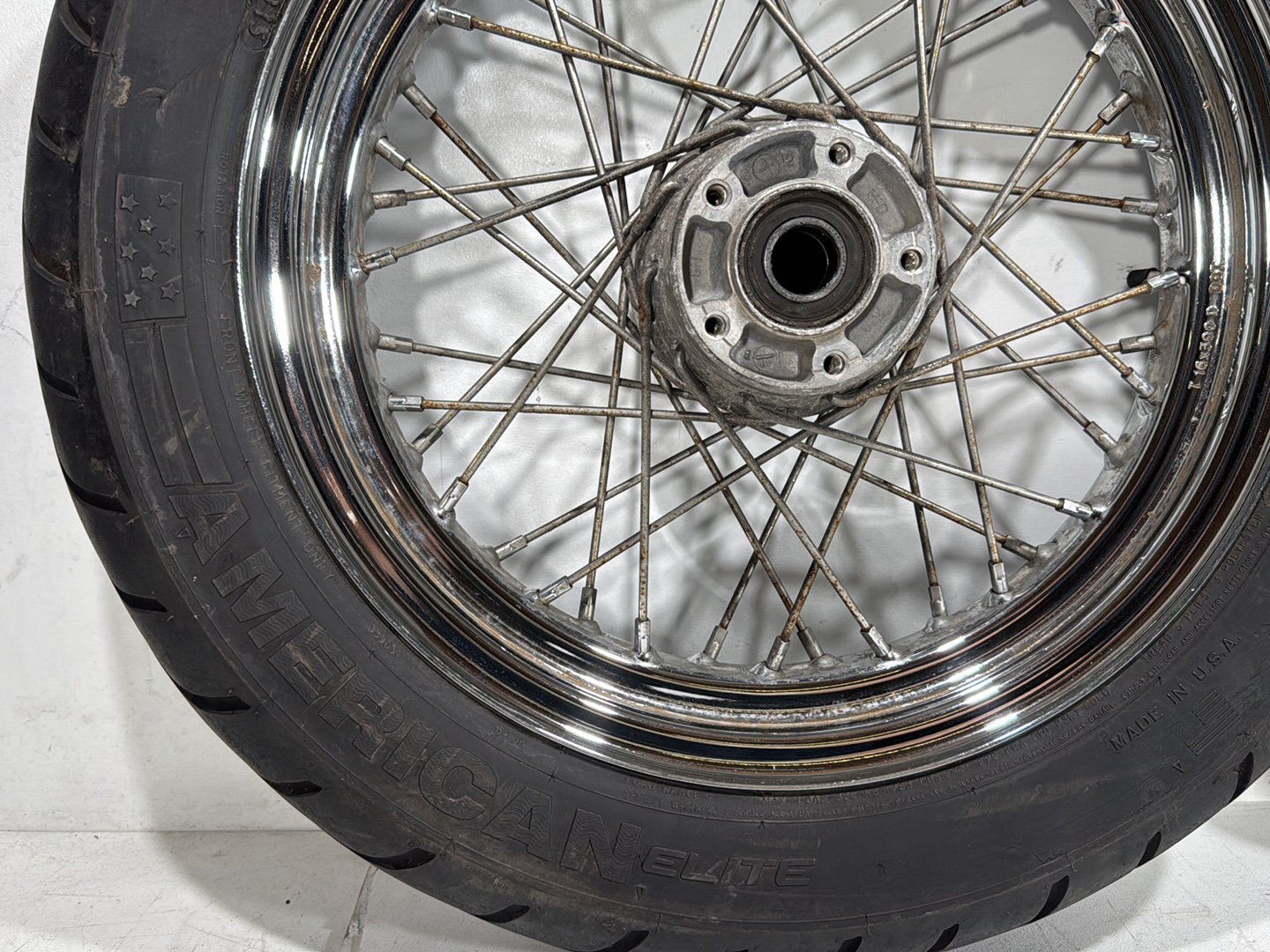 2006 Harley Touring FLHTCI Electra Glide Classic OEM Front Rear Wheel Rim Tire Spoked
